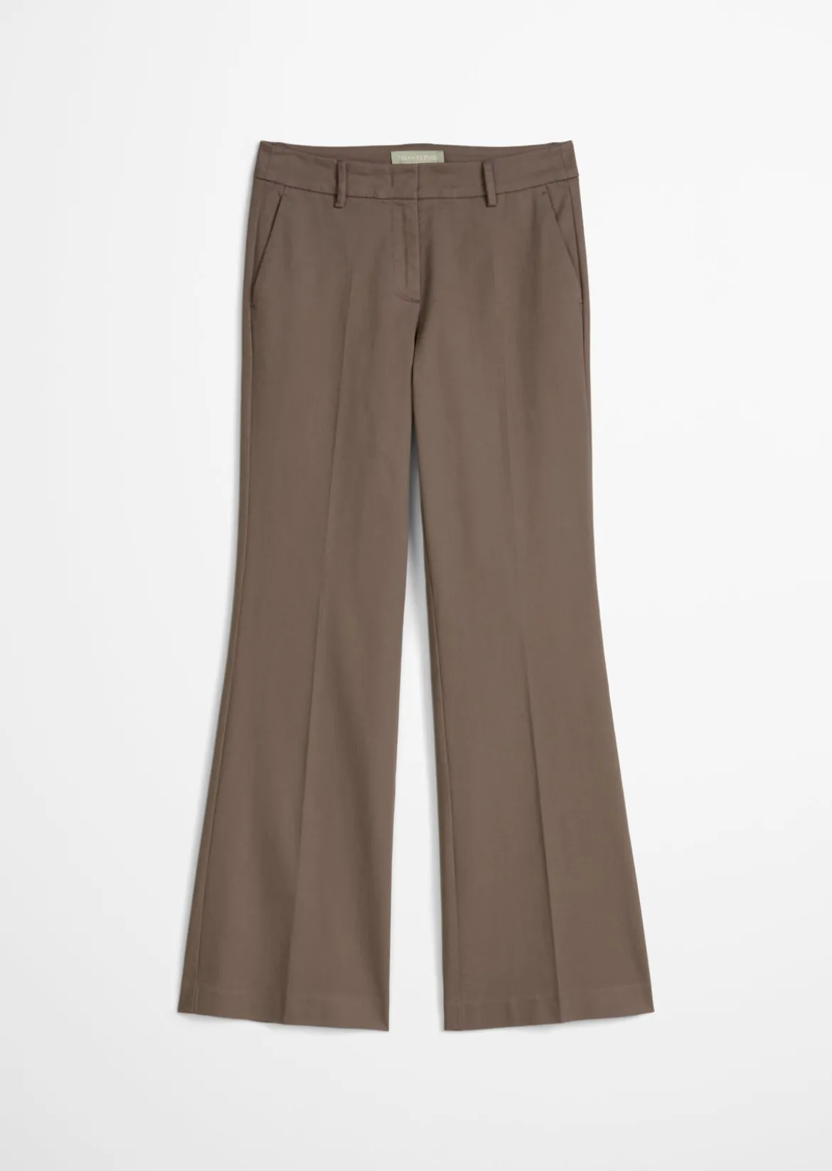 Hose Model Marthe flared aus Superstretch-Twill