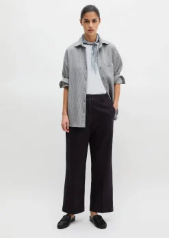 Hose Model Mea straight aus Organic Cotton-Twill