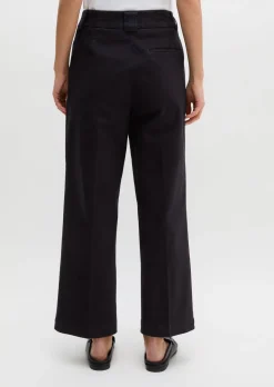 Hose Model Mea straight aus Organic Cotton-Twill