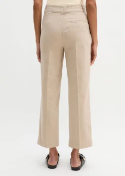 Hose Model Mea straight aus Organic Cotton-Twill
