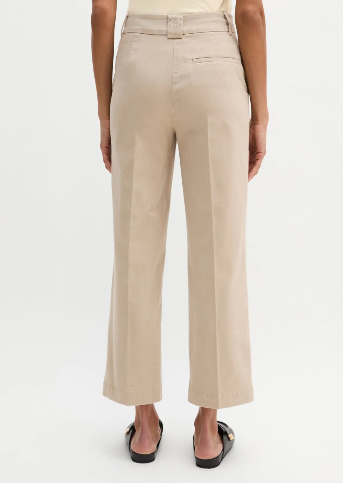 Hose Model Mea straight aus Organic Cotton-Twill