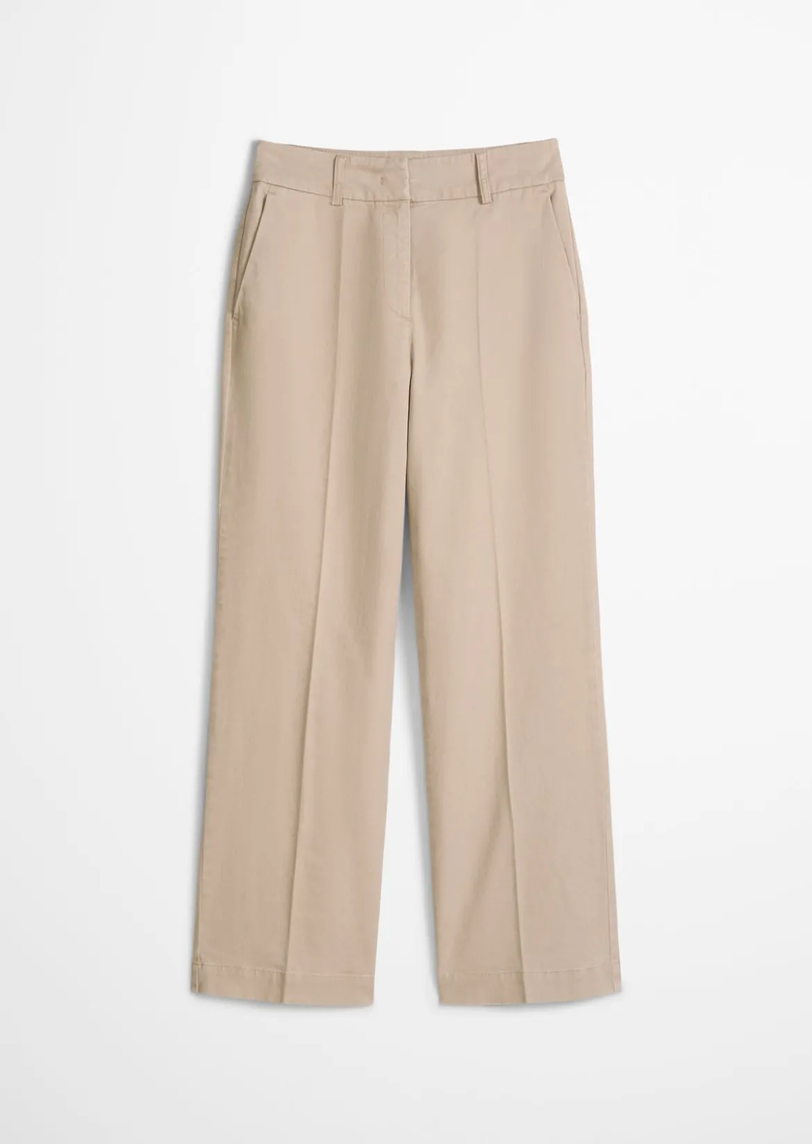 Hose Model Mea straight aus Organic Cotton-Twill