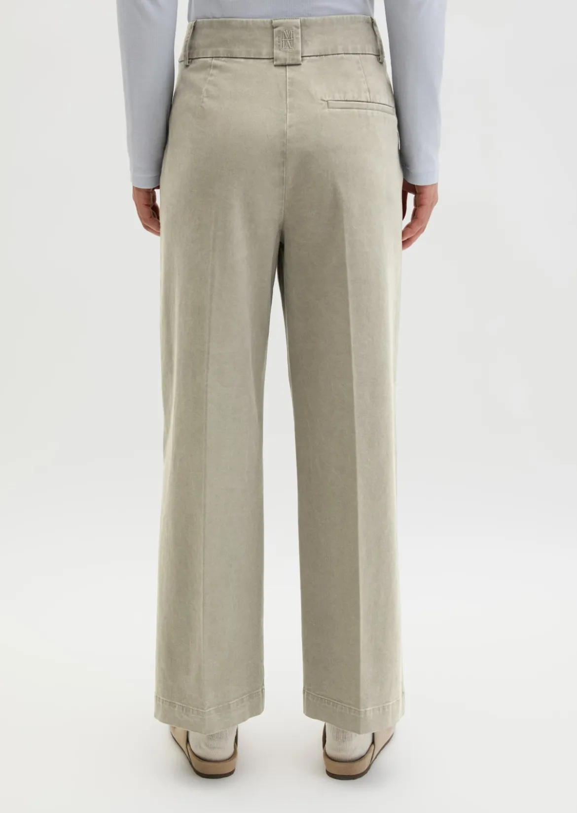Hose Model Mea straight aus Organic Cotton-Twill