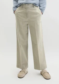 Hose Model Mea straight aus Organic Cotton-Twill