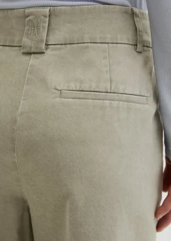 Hose Model Mea straight aus Organic Cotton-Twill