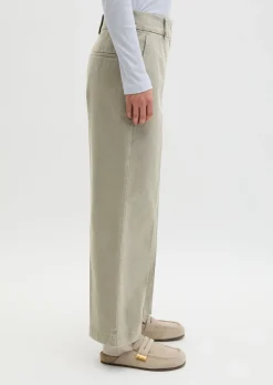 Hose Model Mea straight aus Organic Cotton-Twill