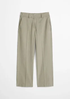 Hose Model Mea straight aus Organic Cotton-Twill