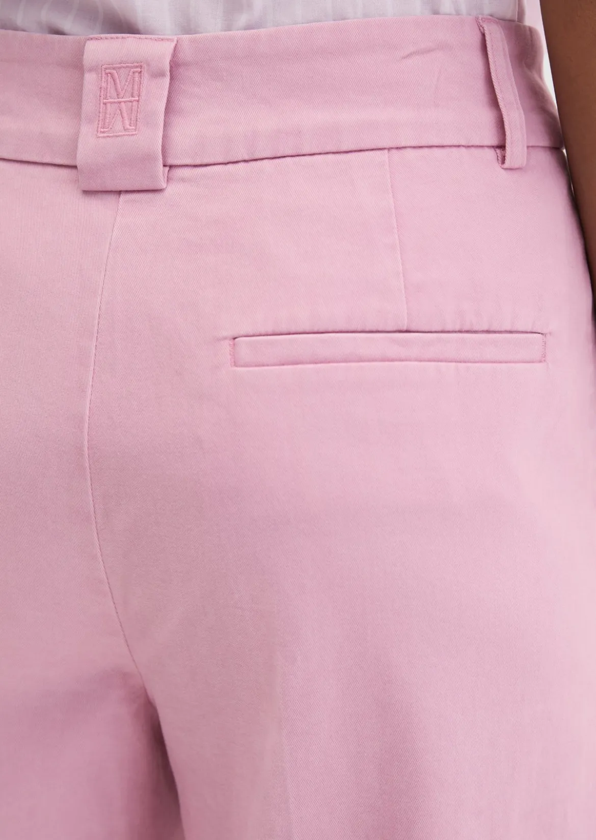 Hose Model Mea straight aus Organic Cotton-Twill