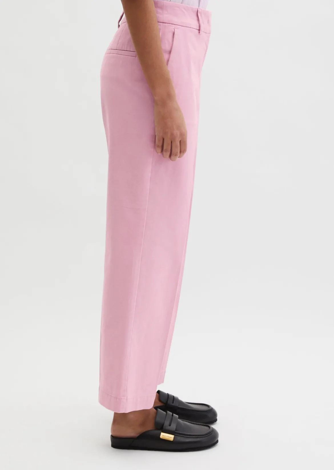 Hose Model Mea straight aus Organic Cotton-Twill