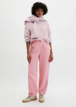 Hose Model Minu barrel aus Lyocell-Leinen-Mix