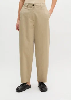 Hose Model Minu barrel aus Organic Cotton-Twill