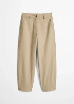 Hose Model Minu barrel aus Organic Cotton-Twill