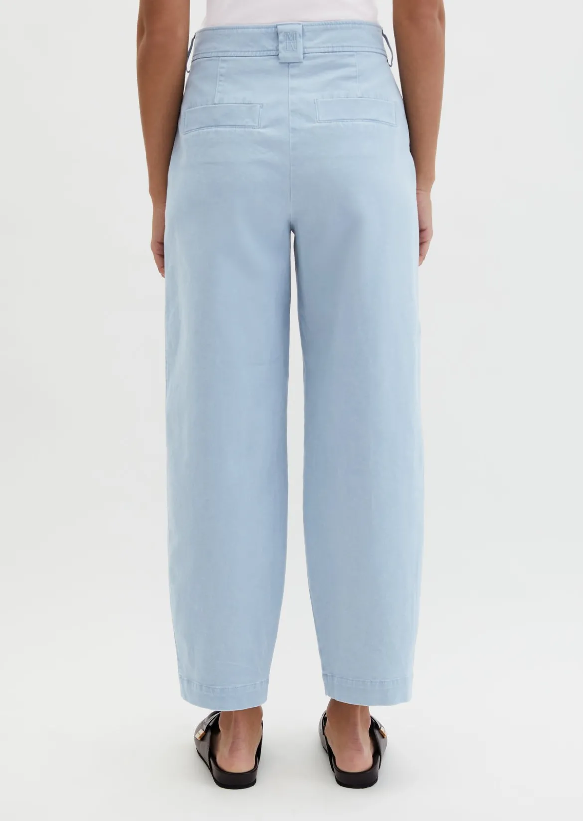 Hose Model Minu barrel aus Organic Cotton-Twill