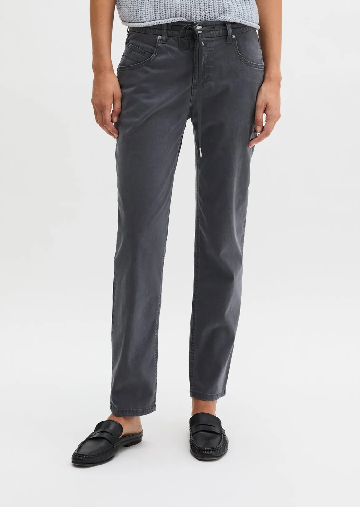 Hose Model Theda boyfriend cropped mit TENCEL™ Lyocell