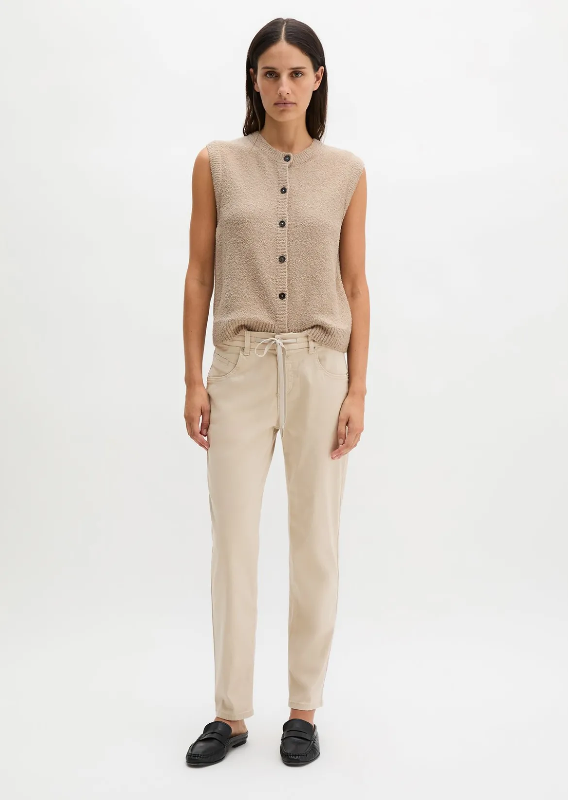 Hose Model Theda boyfriend cropped mit TENCEL™ Lyocell