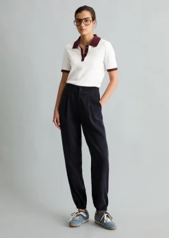 Hose relaxed aus LENZING™ Lyocell