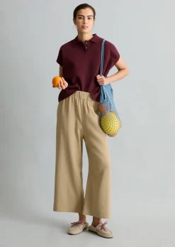 Hose relaxed aus LENZING™ Lyocell
