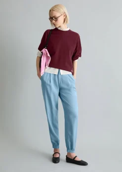Hose relaxed aus LENZING™ Lyocell