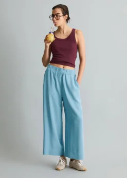 Hose relaxed aus LENZING™ Lyocell