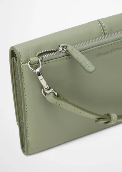 2in1 Crossbody Bag aus fein genarbtem Rindleder
