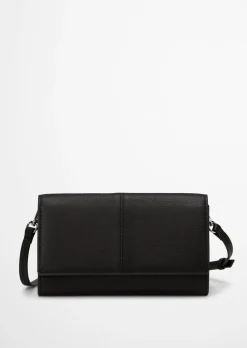 2in1 Crossbody Bag aus fein genarbtem Rindleder