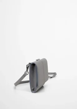 2in1 Crossbody Bag aus fein genarbtem Rindleder