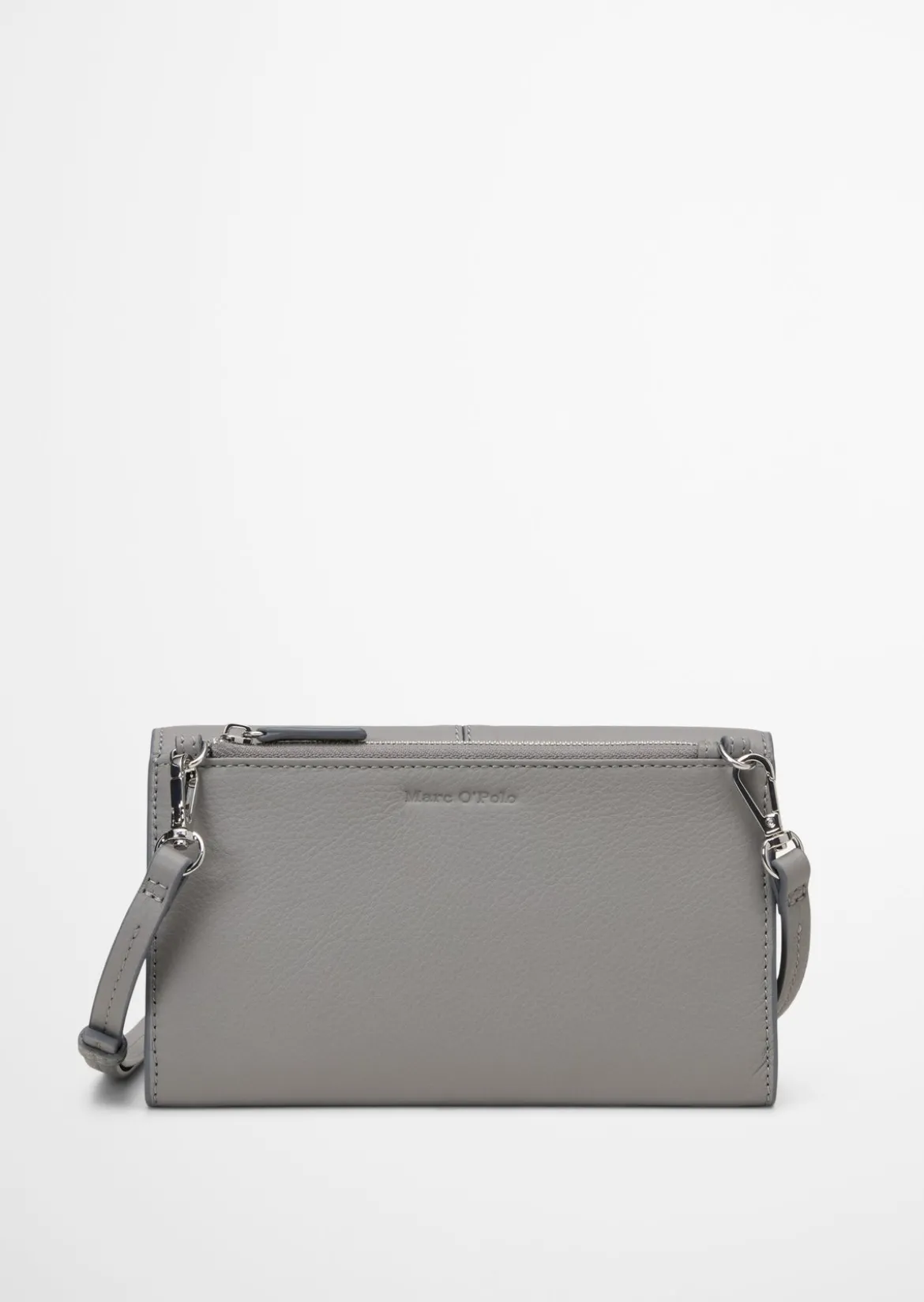 2in1 Crossbody Bag aus fein genarbtem Rindleder