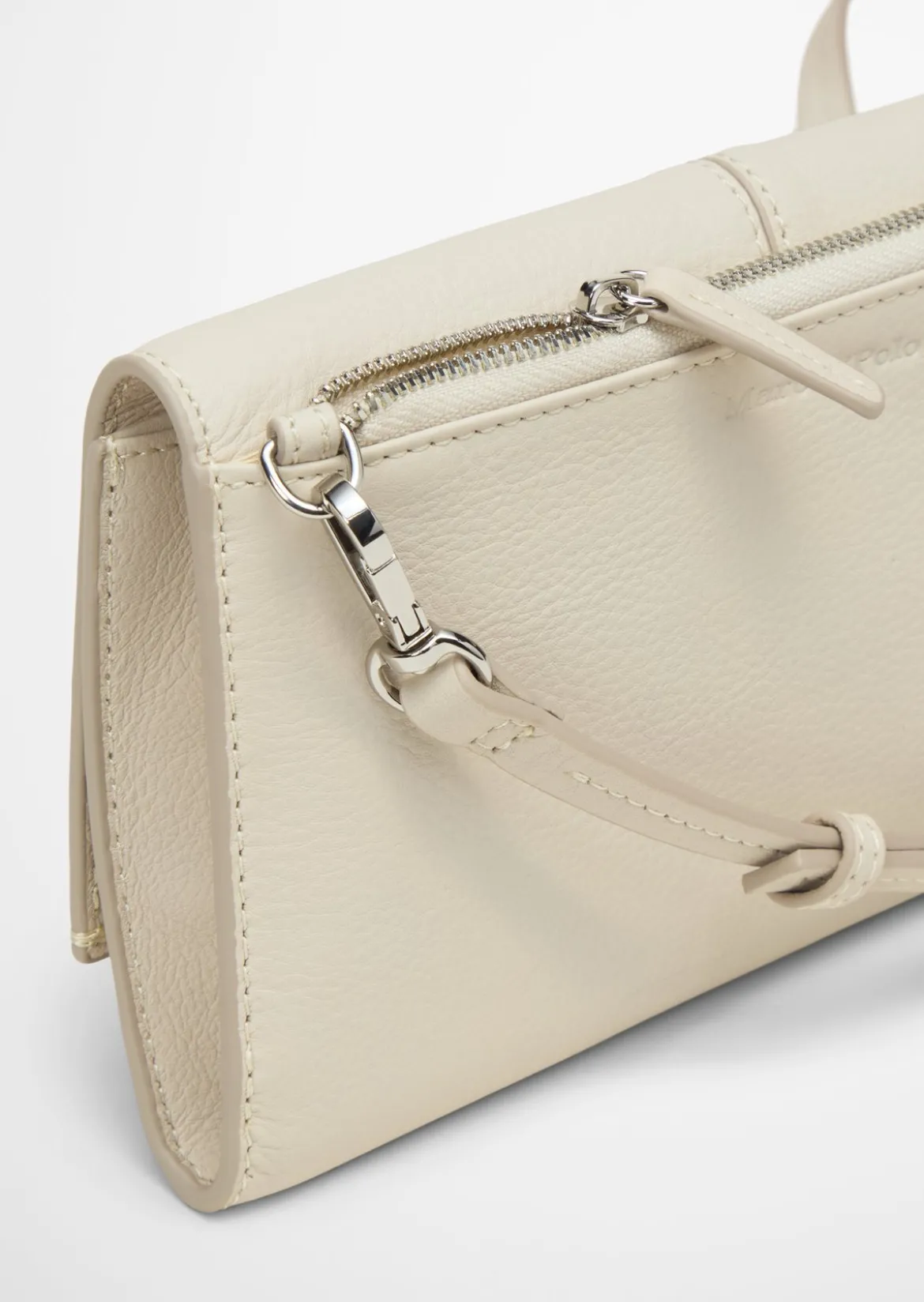 2in1 Crossbody Bag aus fein genarbtem Rindleder