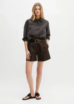 Indoor-Jacke A-Shape aus Organic Cotton-Lyocell-Leinen-Mix