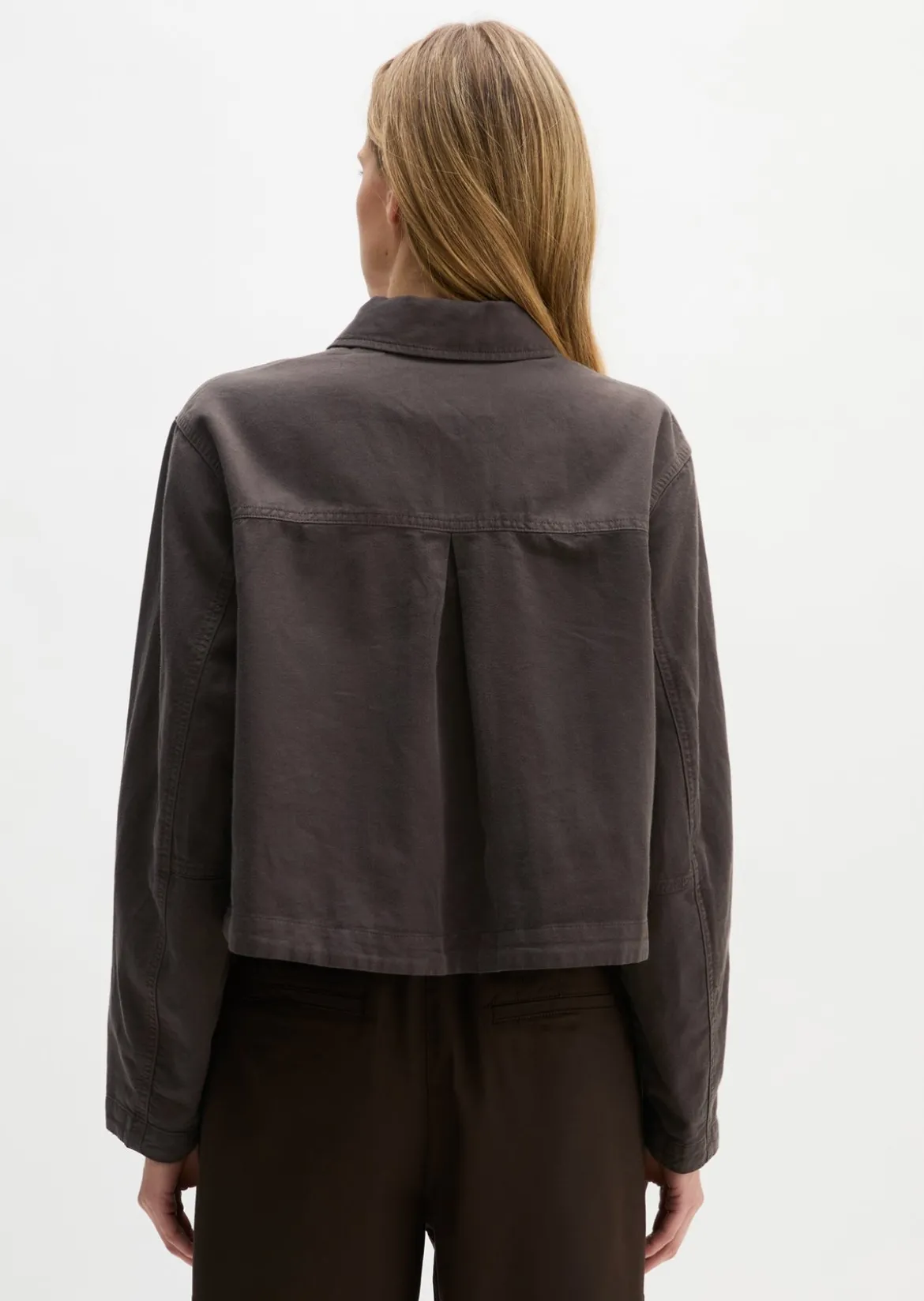 Indoor-Jacke A-Shape aus Organic Cotton-Lyocell-Leinen-Mix