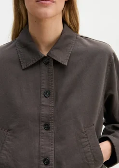 Indoor-Jacke A-Shape aus Organic Cotton-Lyocell-Leinen-Mix