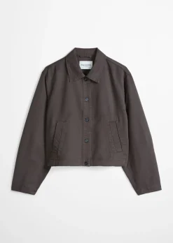 Indoor-Jacke A-Shape aus Organic Cotton-Lyocell-Leinen-Mix