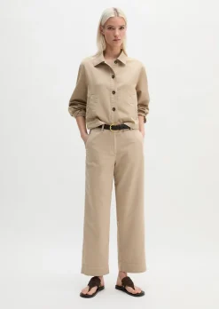 Indoor-Jacke A-Shape aus Organic Cotton-Lyocell-Leinen-Mix