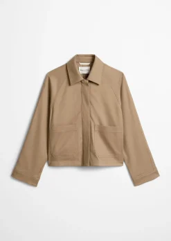 Indoor-Jacke regular mit TENCEL™ Lyocell