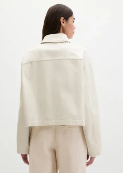 Jacke relaxed aus Garment dyed Baumwolle