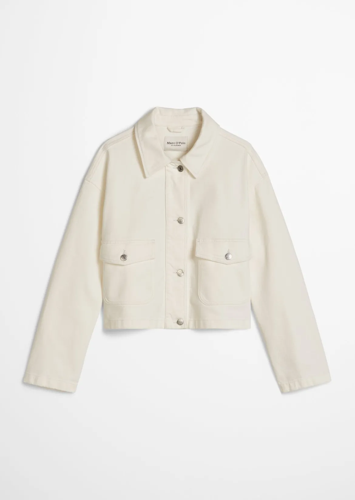 Jacke relaxed aus Garment dyed Baumwolle
