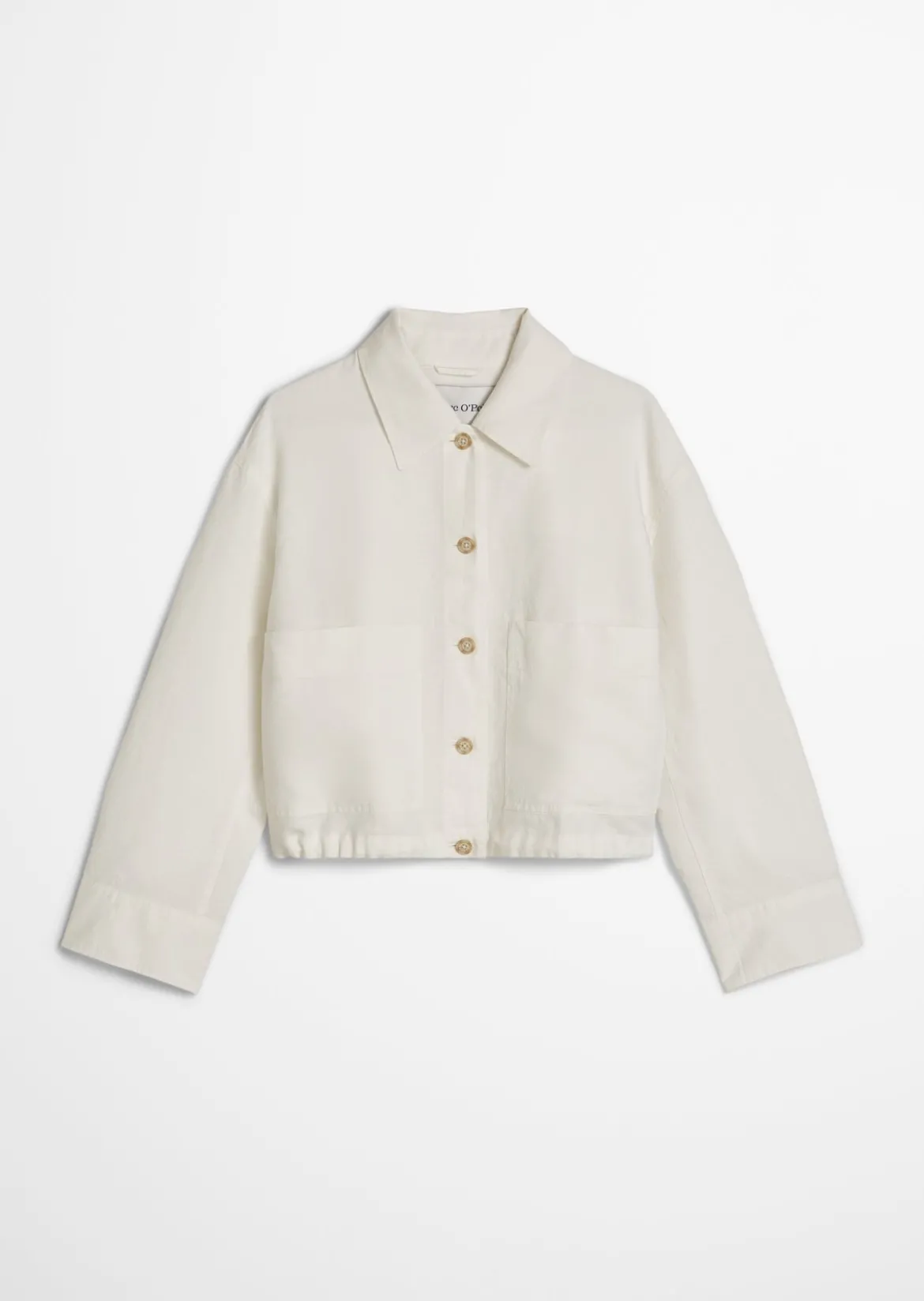 Jacke relaxed aus Leinen-Baumwolle-Mix