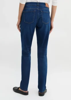 Jeans Model Alby slim aus stretchigem Cashmere-Touch-Denim