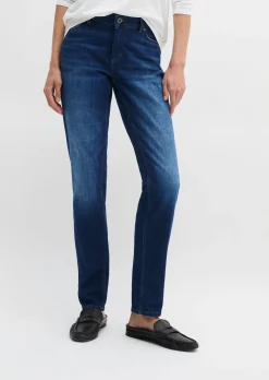 Jeans Model Alby slim aus stretchigem Cashmere-Touch-Denim