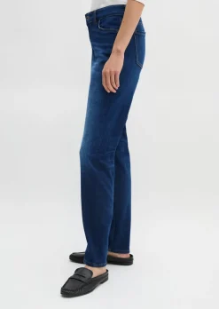 Jeans Model Alby slim aus stretchigem Cashmere-Touch-Denim