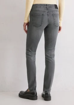 Jeans Model Alby slim aus stretchigem Bio-Baumwolle-Mix