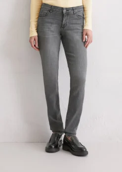 Jeans Model Alby slim aus stretchigem Bio-Baumwolle-Mix