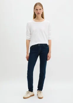 Jeans Model Alby slim aus stretchigem Bio-Baumwolle-Mix