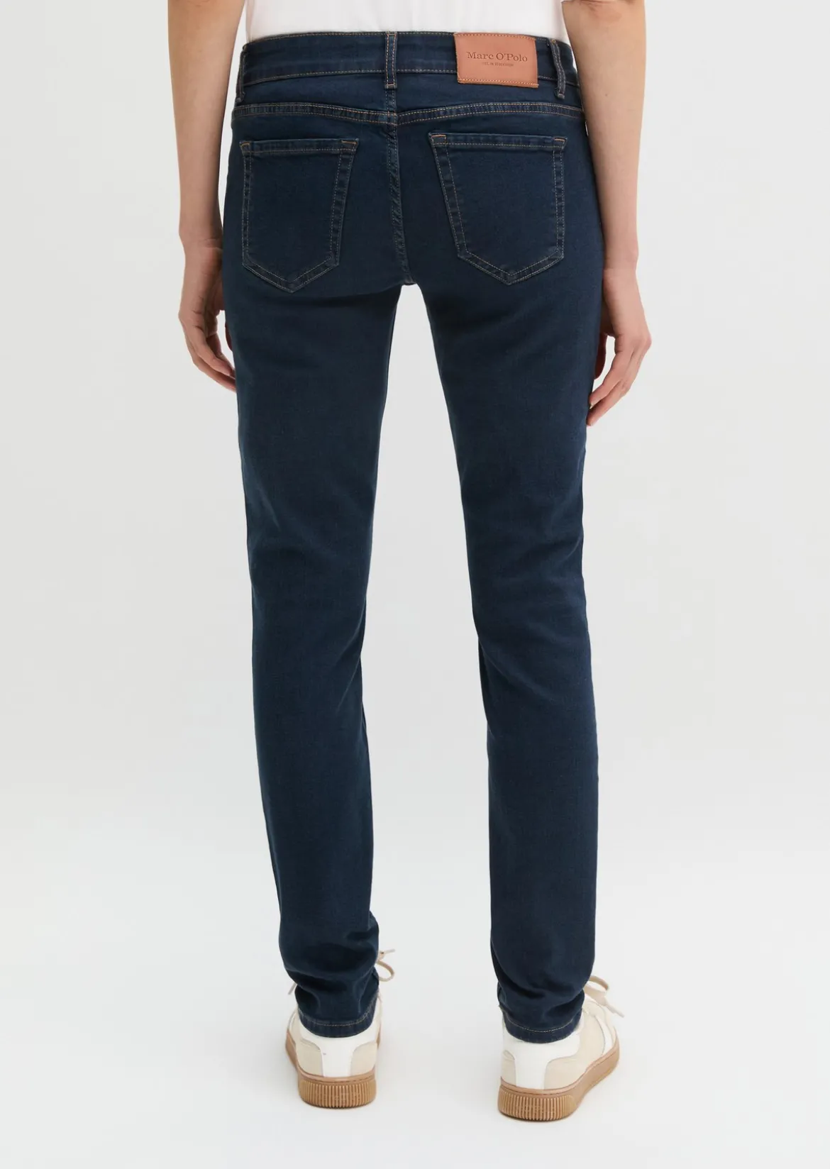 Jeans Model Alby slim aus stretchigem Bio-Baumwolle-Mix