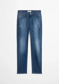 Jeans Model Alby straight aus italienischem Candiani-Denim
