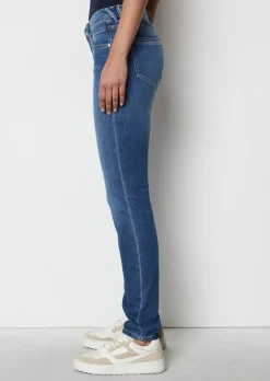 Jeans Model Alva slim aus stretchigem Organic Cotton-Mix
