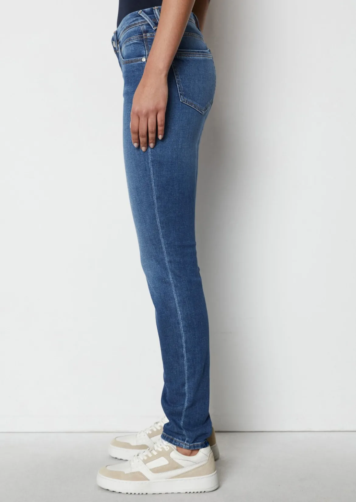 Jeans Model Alva slim aus stretchigem Organic Cotton-Mix