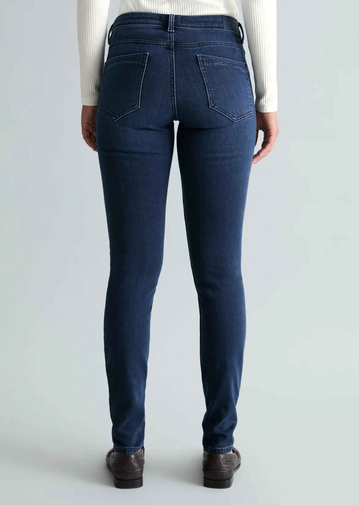 Jeans Model Alva slim aus Organic Cotton-Lyocell-Mix