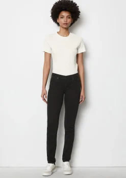 Jeans Model Alva slim aus stretchigem Bio-Baumwoll-Mix