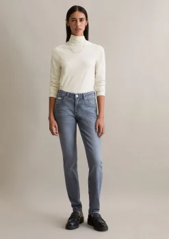 Jeans Model Alva slim aus Organic Cotton-Mix
